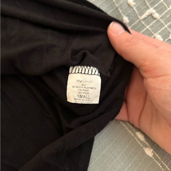 Kim and Cami Floral Embroidered Black pink Top size S - Picture 6 of 8